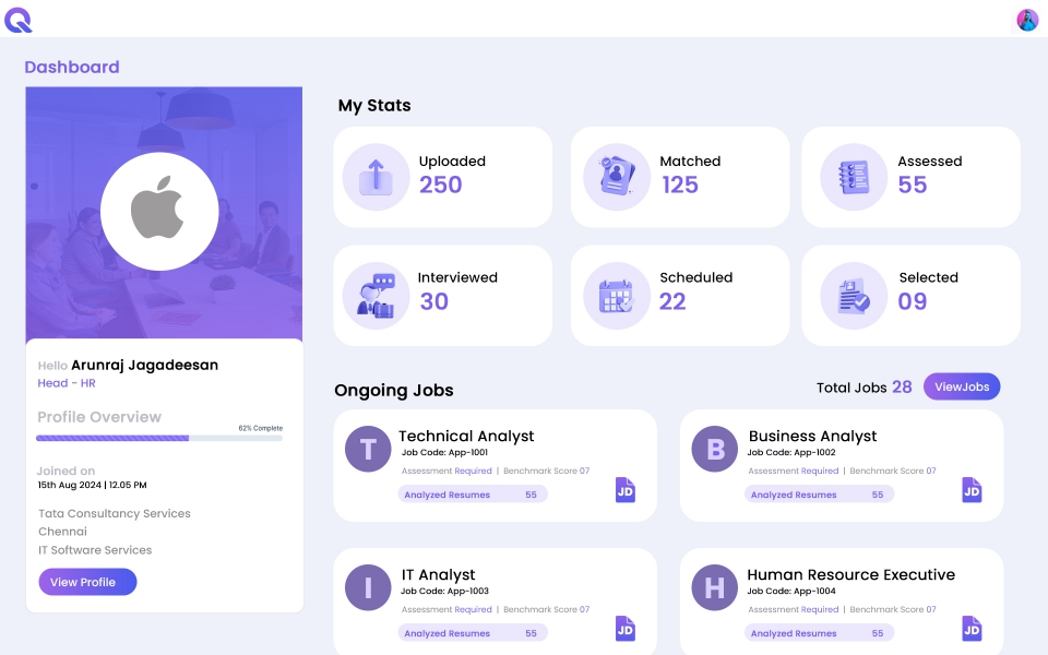 Qualifit Nextgen AI Tool Web Application